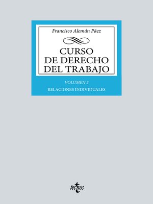 cover image of Curso de Derecho del Trabajo
